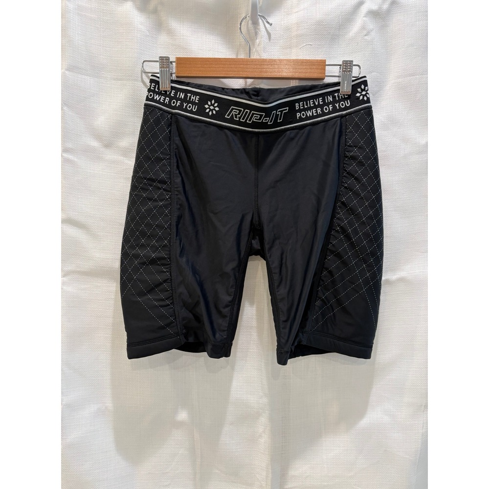 Rip-It Girls Sliding Shorts Padded Softball‎ Baseball Compression Black White